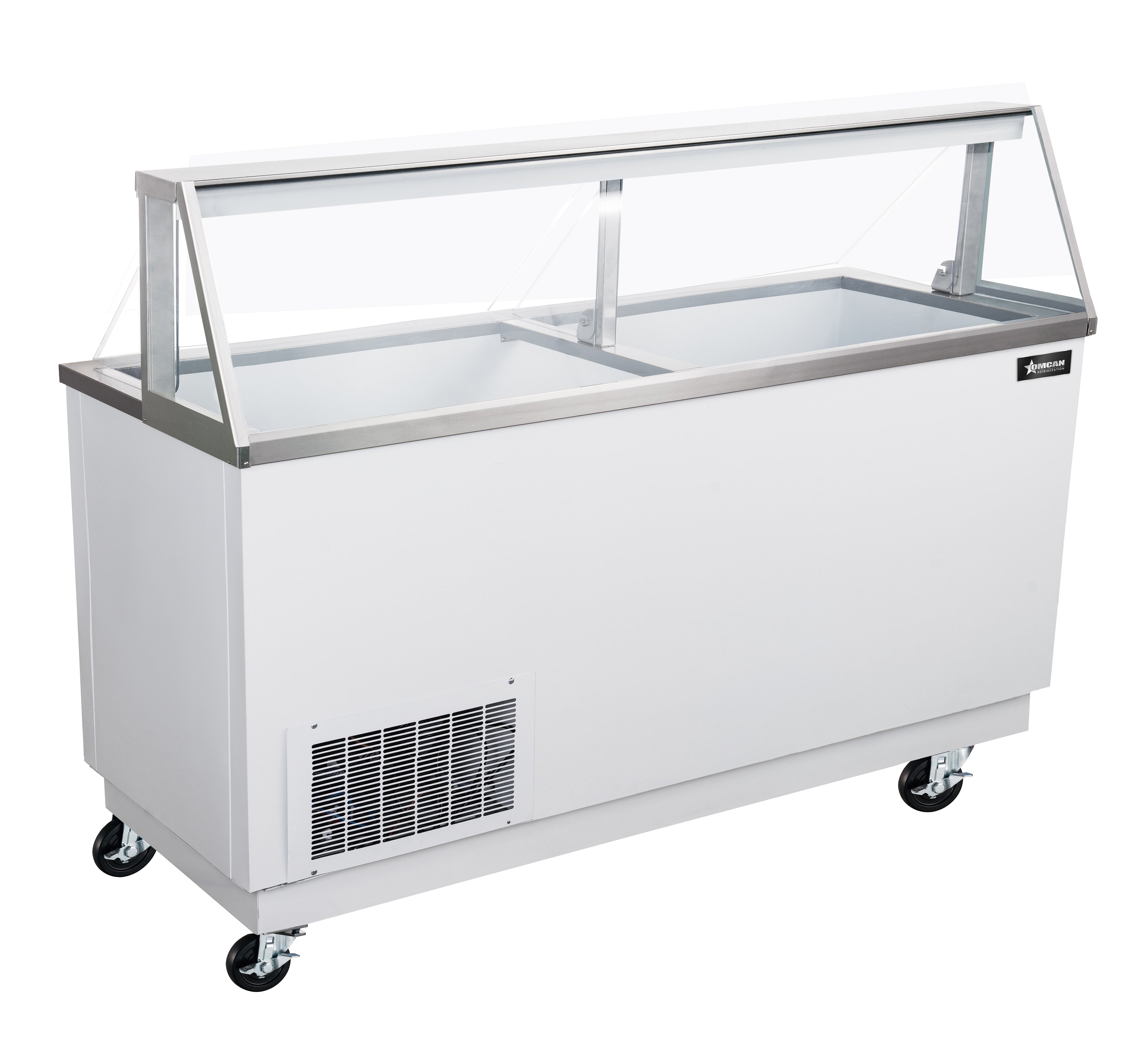 Vitrine à crème glacée Omcan 89 po – 50122
