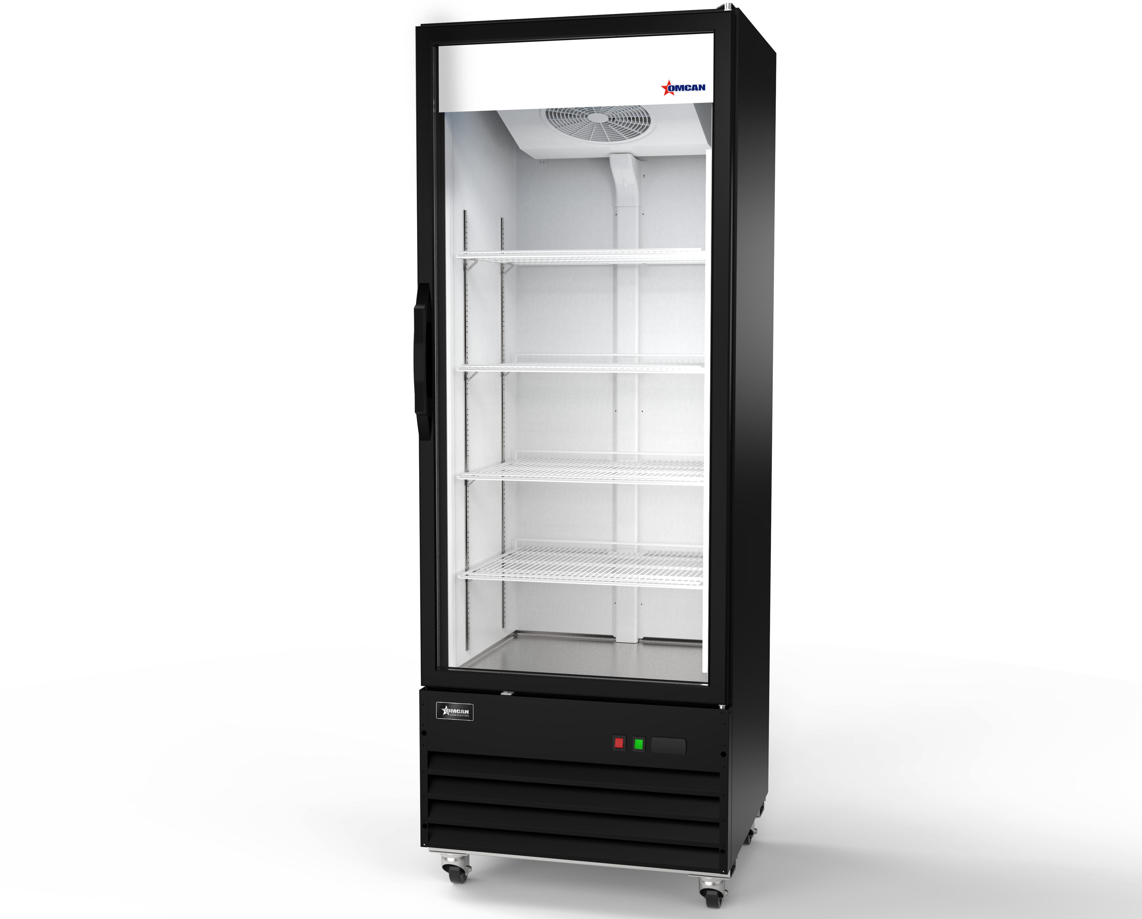 Réfrigérateur commercial à portes vitrées Omcan 30 po – 461 L – 50123