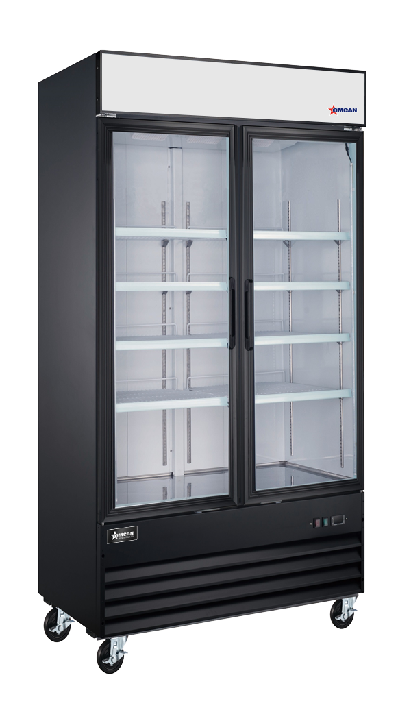 Réfrigérateur commercial à portes vitrées Omcan 40 po – 892 L – 50128