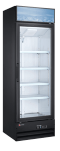 Réfrigérateur à porte vitrée Omcan 26 po – noir – 51035