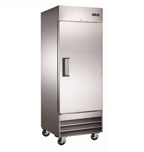 Réfrigérateur vertical Omcan Aurora 29 po en acier inoxydable – 1 porte – 59024