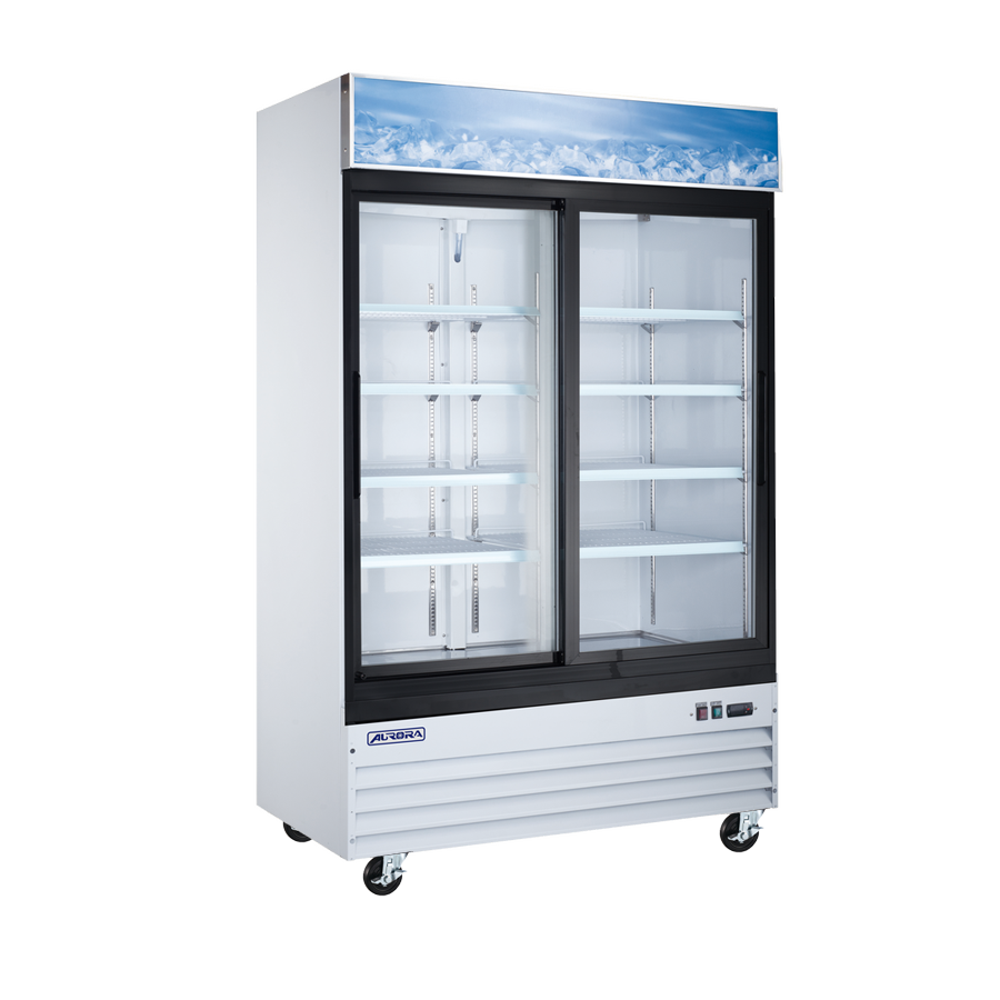 Réfrigérateur commercial à portes vitrées Omcan 54 po – 1274 L – 59032