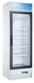 Réfrigérateur Omcan Aurora 26 po – 1 porte vitrée battante – 59035