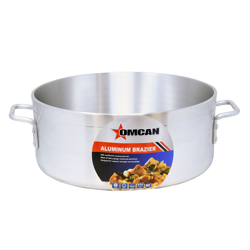 Plat à braiser en acier inoxydable Omcan – 20 pte – 43359