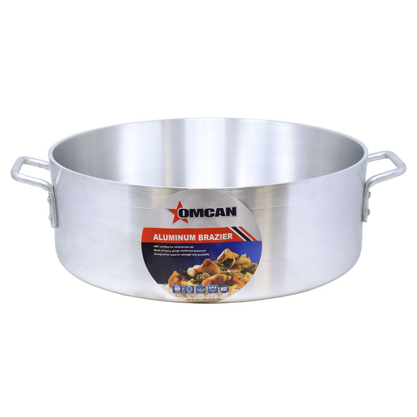 Plat à braiser en acier inoxydable Omcan – 24 pte – 43360