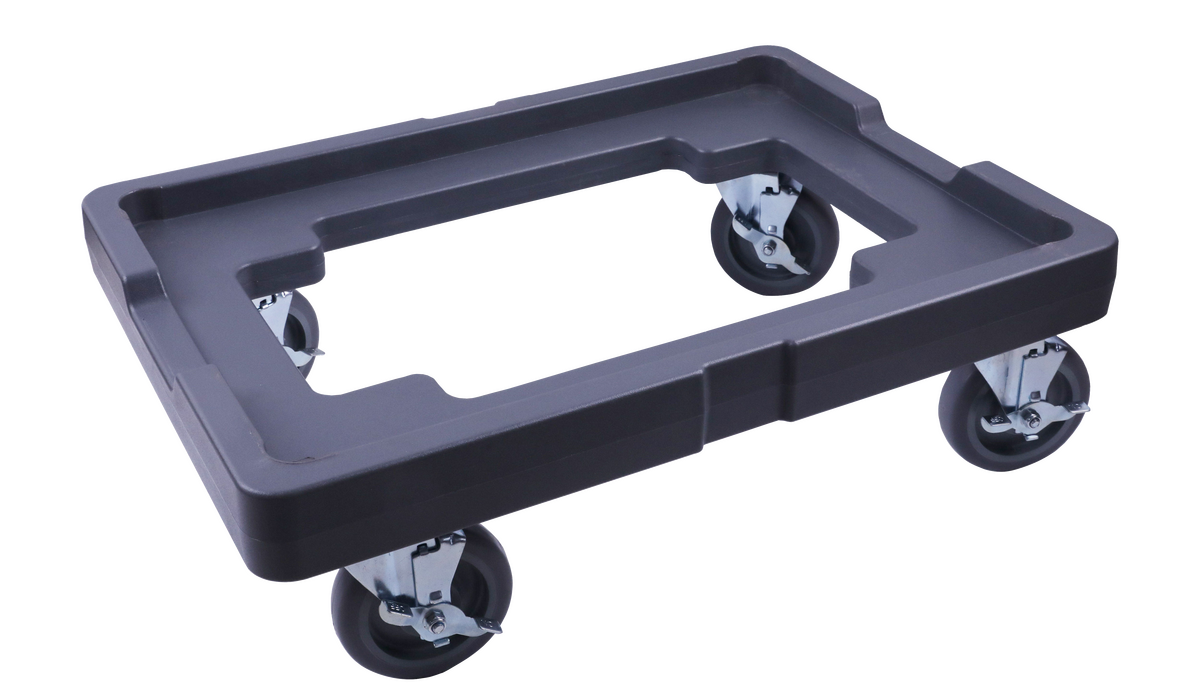 18 po x 26 po Dough Proofing Box Dolly – noir – Omcan – 80955
