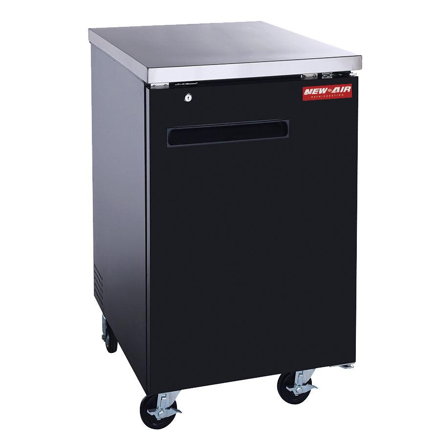 Réfrigérateur back bar New Air 7,8 pi³ – 1 porte pleine – NBB-23-SB