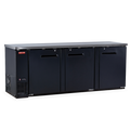 Réfrigérateur back bar New Air 32 pi³ – 3 portes pleines – NBB-90-SB
