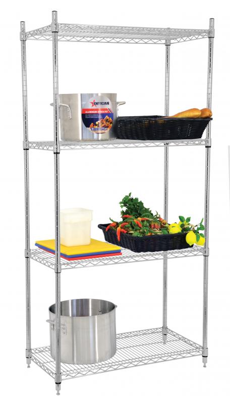 Étagère de rangement commerciale Omcan 24 x 60 x 72 po – 45169