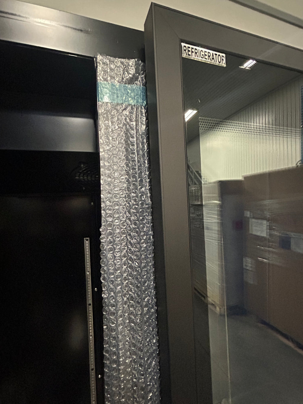 Réfrigérateur 2 portes vitrées