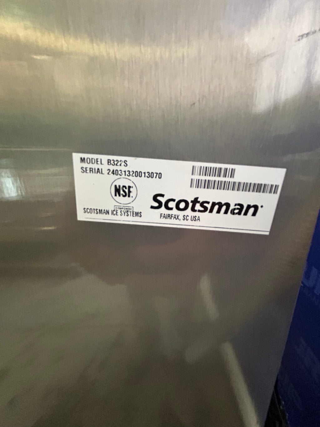 Machine à glace Scotsman