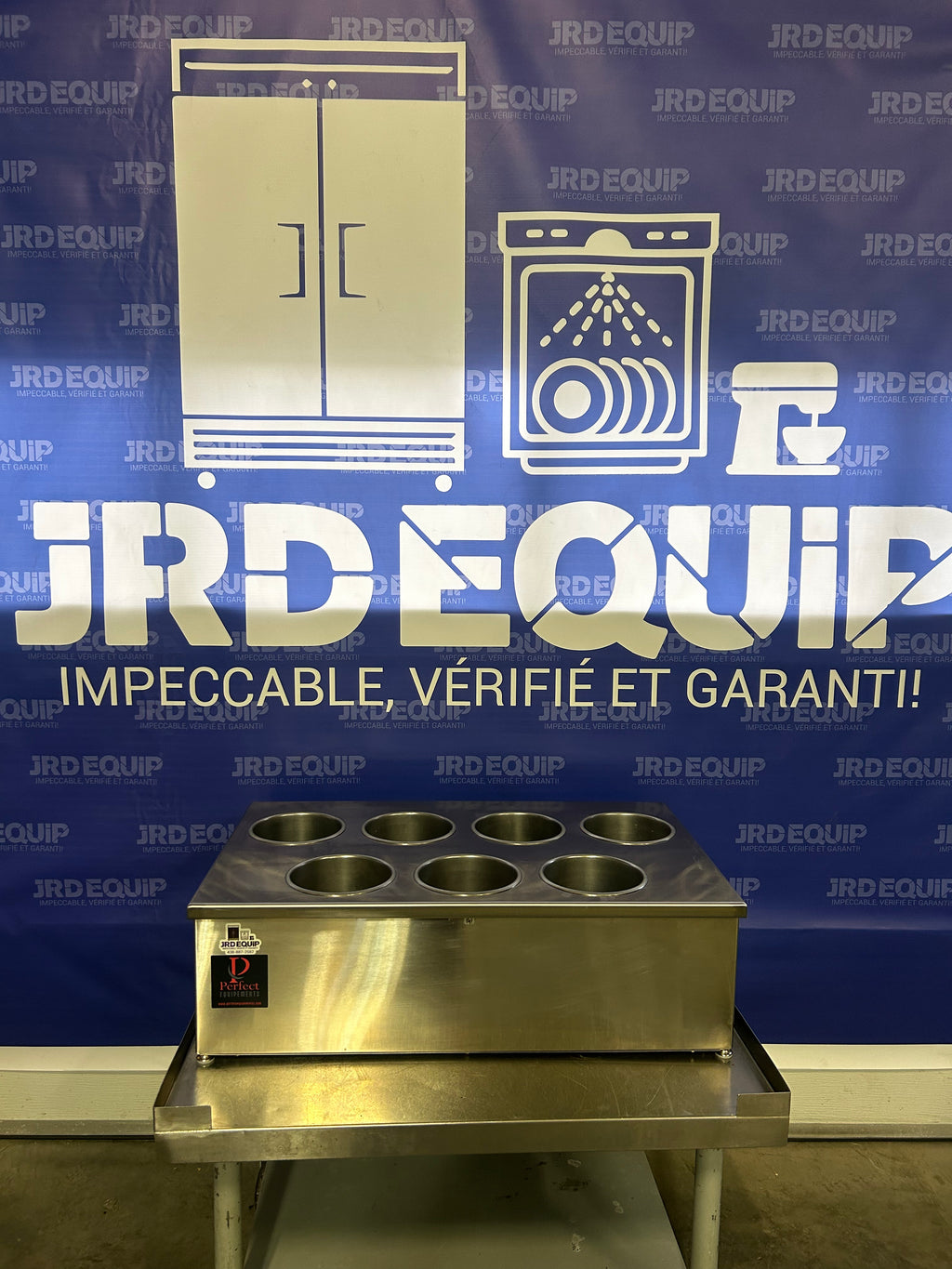 Réchaud trempage chocolat crèmerie