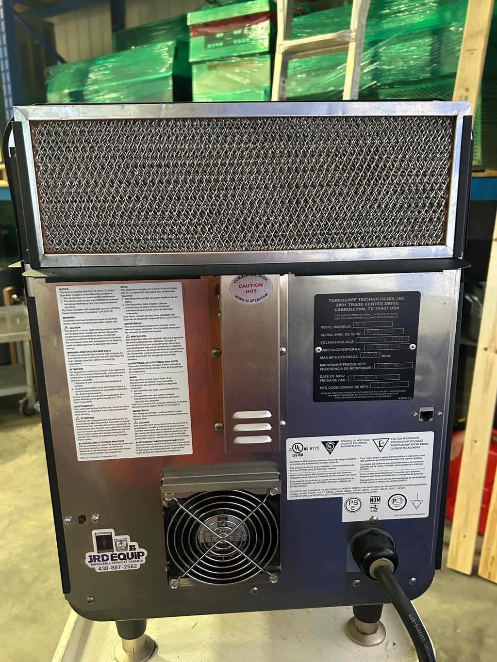 Four à convection
