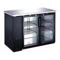 Réfrigérateur back bar New Air 12 pi³ – 2 portes vitrées – NBB-48-SG-N