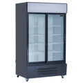 Réfrigérateur commercial vitré New Air 40,5 pi³ – 2 portes vitrées – NGR-115-S