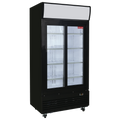 Réfrigérateur commercial vitré New Air 28 pi³ – 2 portes vitrées – NGR-40-S