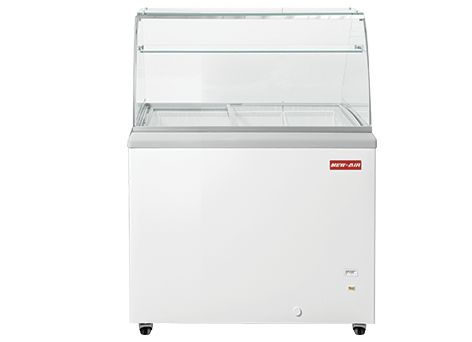 Vitrine à crème glacée New Air 5,8 pi³ – NIF-29-DC