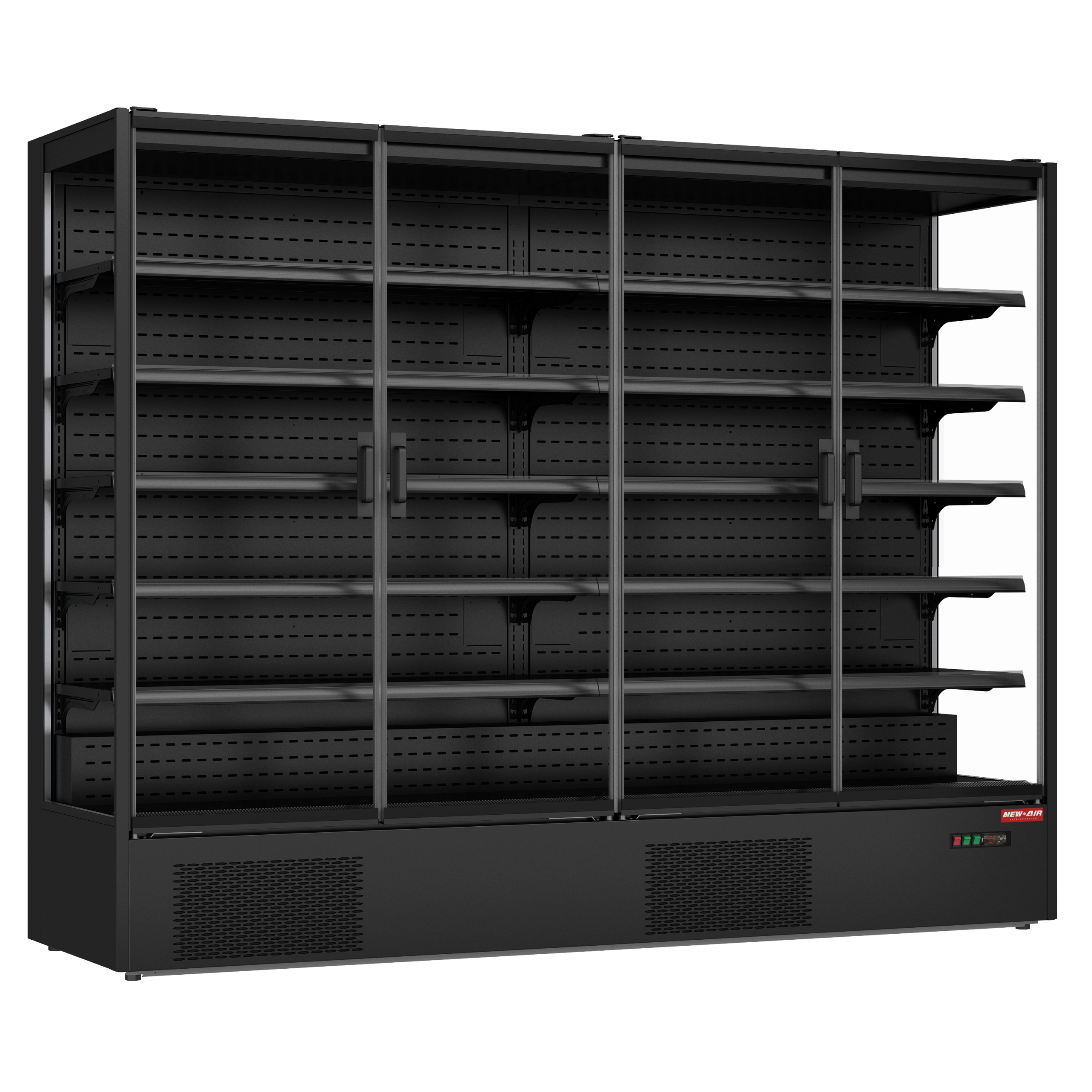 Réfrigérateur commercial vitré New Air 1 porte vitrée – NMD-100-4H