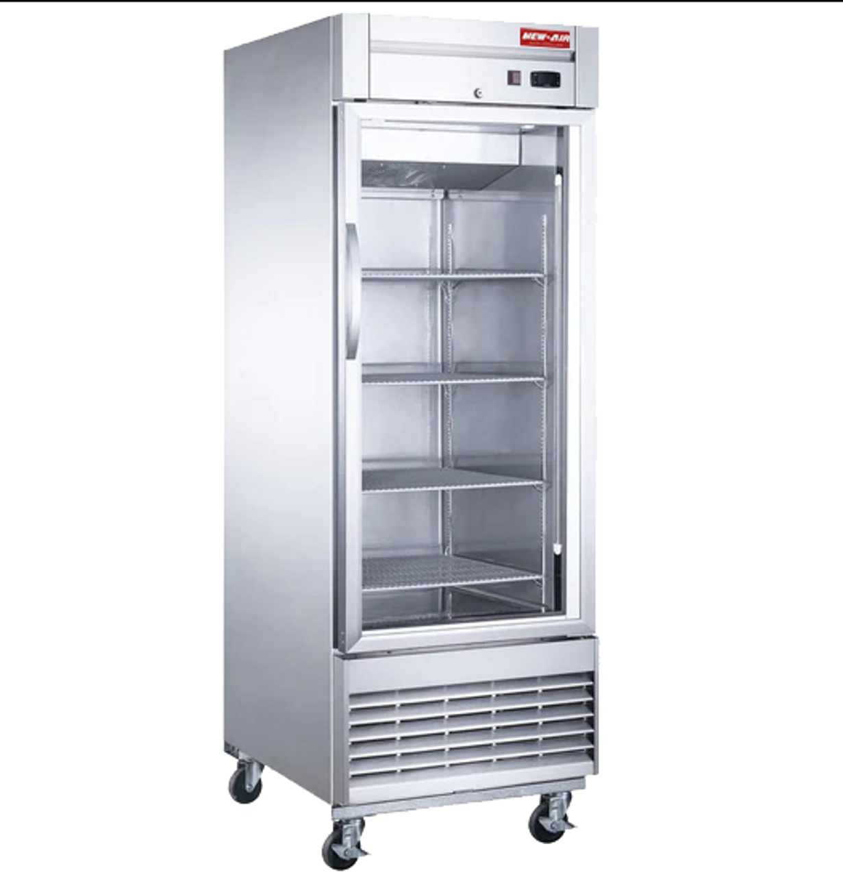 Congélateur commercial vitré vertical New Air 28 po – 1 porte vitrée – NSGF-28-H