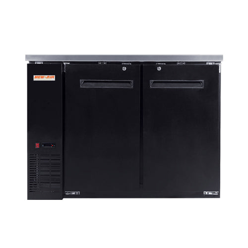 Réfrigérateur back bar New Air 12 pi³ – 1 porte pleine – NBB-48-SB-N