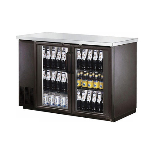 Réfrigérateur back bar New Air 19 pi³ – 2 portes vitrées – NBB-60-SG