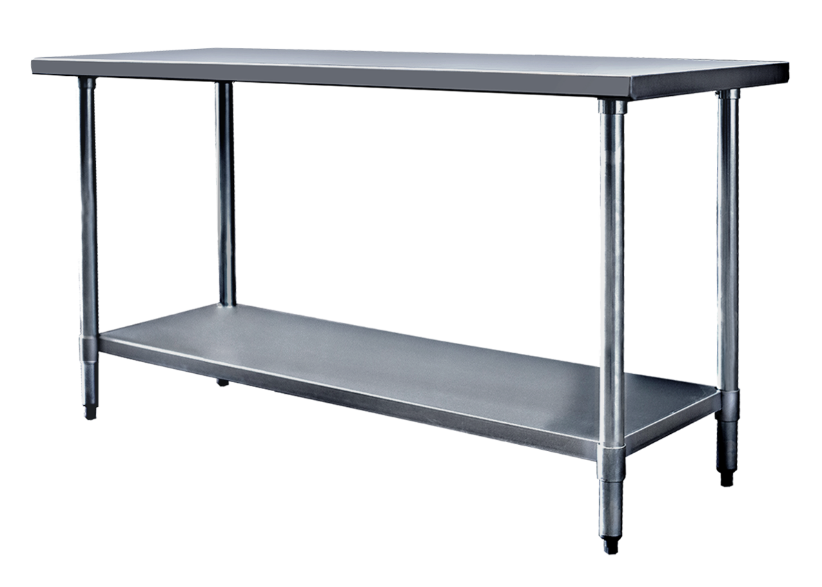 Table de travail en acier inoxydable 30 x 24 po économique Versa Steel – T3024E