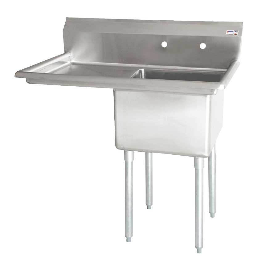 Évier commercial Omcan 24 x 24 x 14 po – 25253
