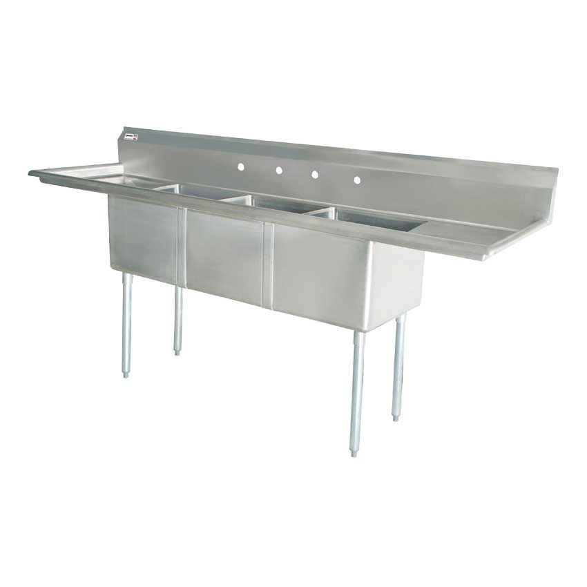 Évier commercial Omcan 24 x 24 x 14 po – 25261