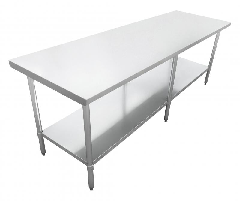 Table de travail en acier inoxydable Omcan 24 x 84 po – 22069