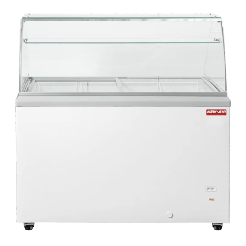 Vitrine à crème glacée New Air 11 pi³ – NIF-50-DC