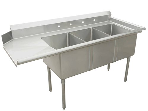 À casseroles évier Dishrack glissières Bar 24 x 24 Versa Steel – SI824-SB