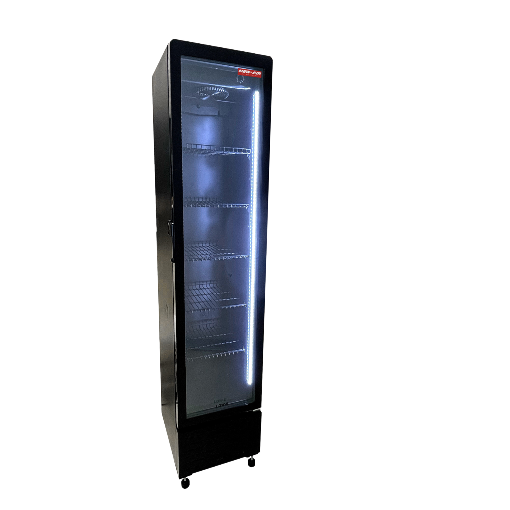 Réfrigérateur commercial vitré New Air 7,6 pi³ – 1 porte vitrée – NGR-17-77H