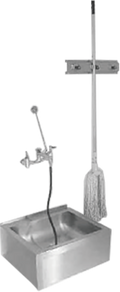 Évier à vadrouille 20 x 28 po avec 6 po Bowl Versa Steel – SIM3310