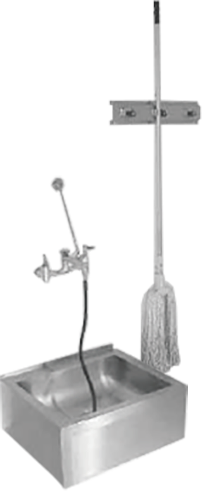 Évier à vadrouille 20 x 28 po avec 12 po Bowl Versa Steel – SIM3316