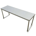 Tablette supérieure simple pour table de travail 14 x 84 po Versa Steel – TOS1484