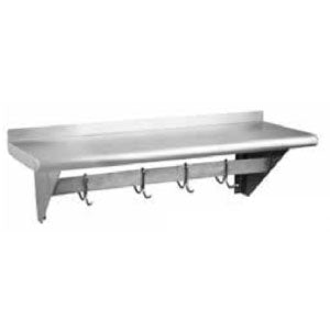 Support à casseroles mural en acier inoxydable 48 po Versa Steel – SESW-48