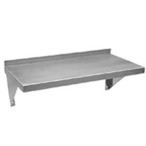 Tablette murale en acier inoxydable 16 x 60 po Versa Steel – WMS-16-60