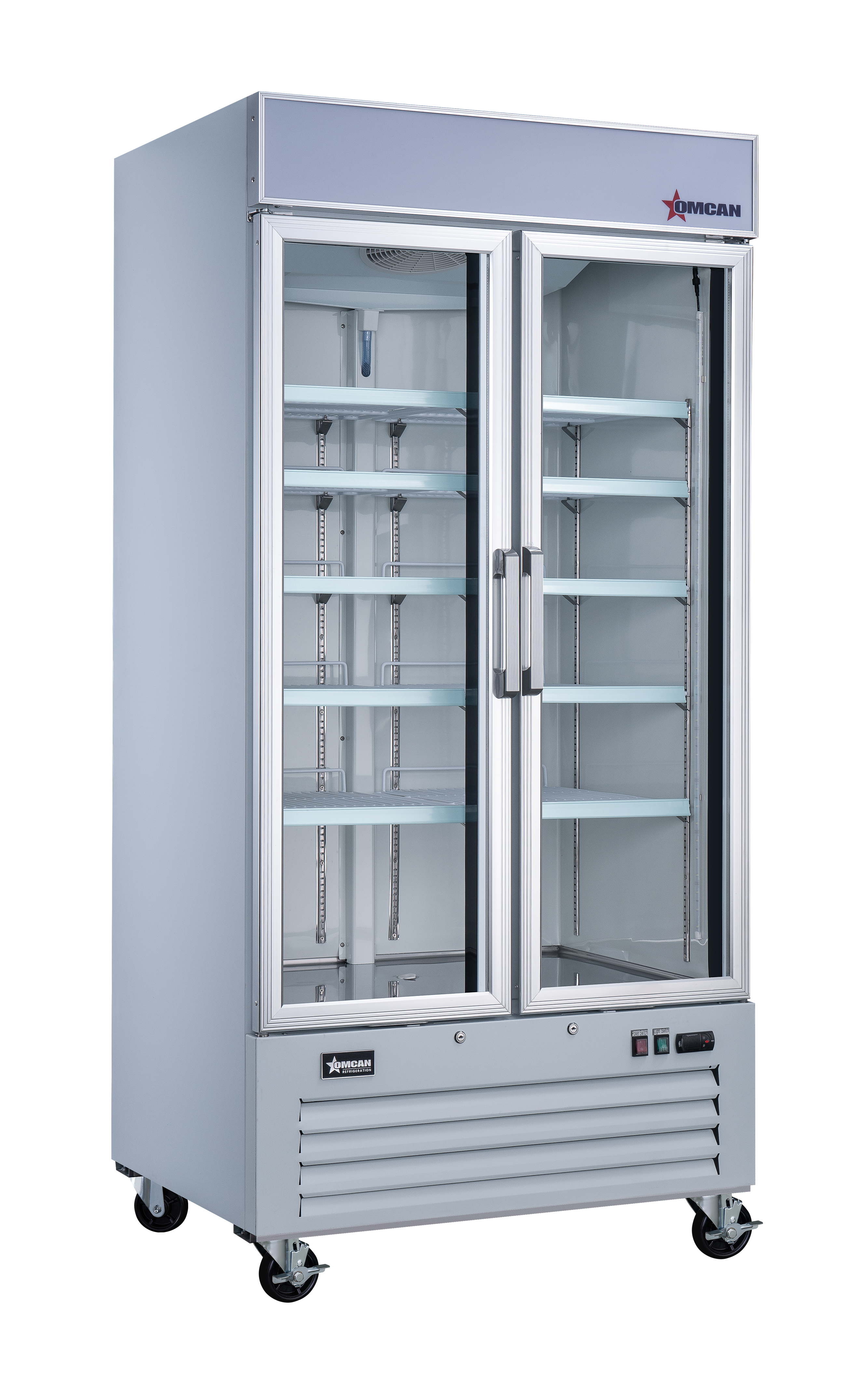 Réfrigérateur commercial à portes vitrées Omcan 40 po – 892 L – 50126