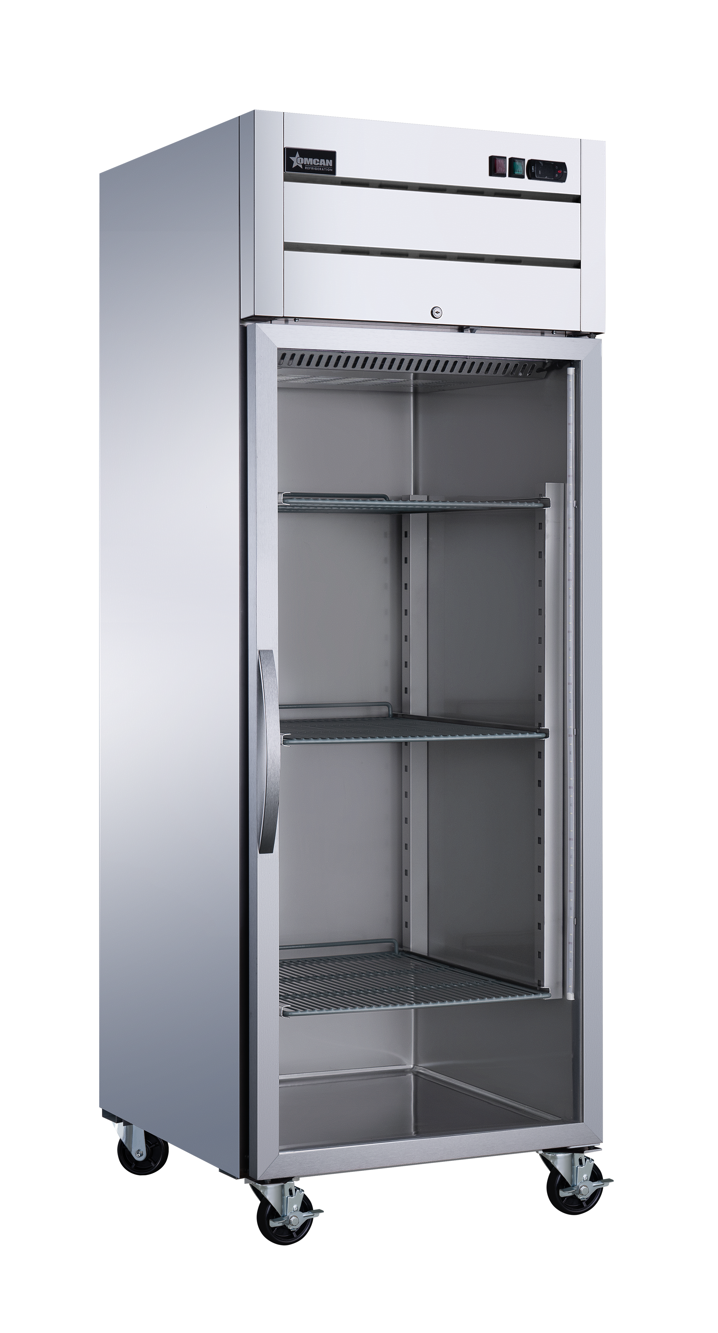 Réfrigérateur commercial à portes vitrées Omcan 29 po – 609 L – 50118
